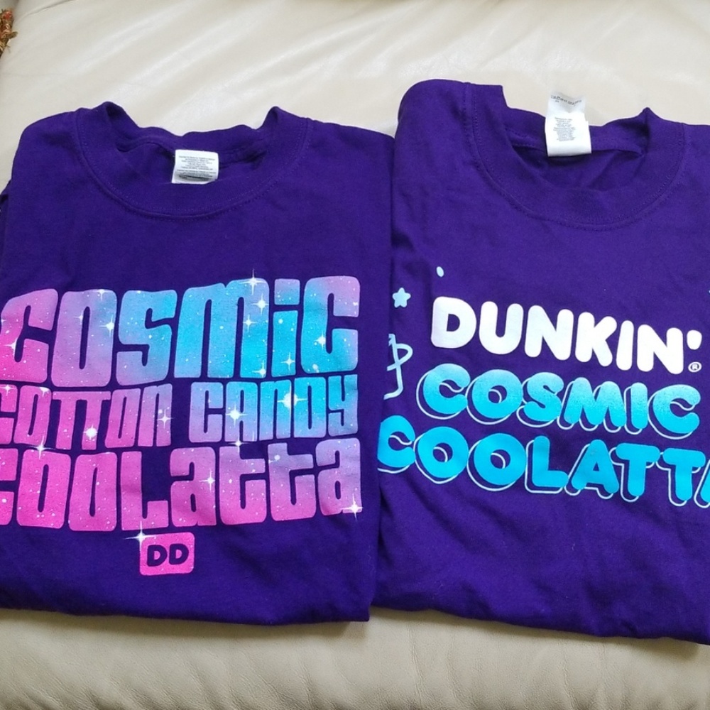 Lot of Dunkin Donuts shirts